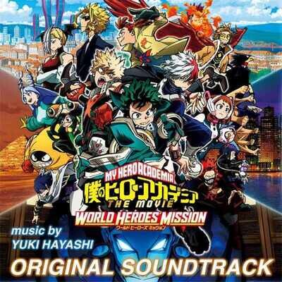 Yuki Hayashi - My Hero Academia: World Heroes' Mission OST 2LP Vinyl Records