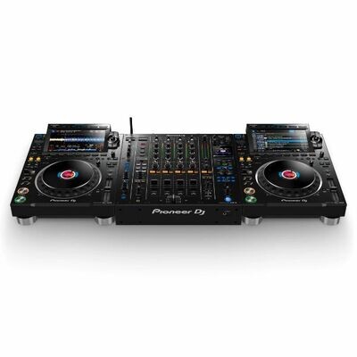 Pioneer 2x CDJ-3000 Pro DJ Multiplayers + 1x DJM-A9 Pro DJ Mixer Bundle