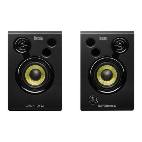 Hercules DJ Monitor 32 Powered DJ Monitors (Pair)