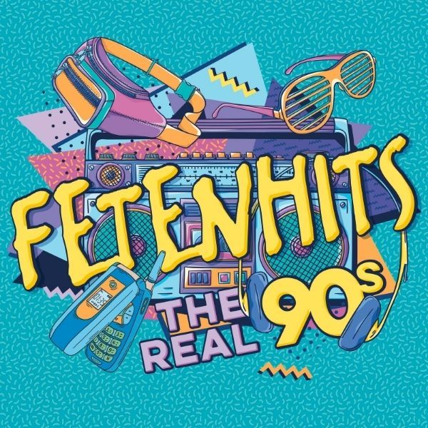 Various - Fetenhits - The Real 90s 4LP Vinyl Records