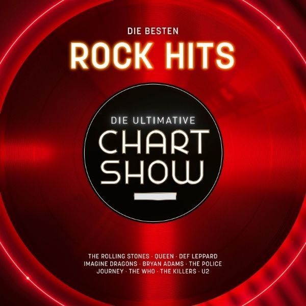 Various - Die Ultimative Chart Show - Die Besten Rock Hits 4LP Vinyl Records