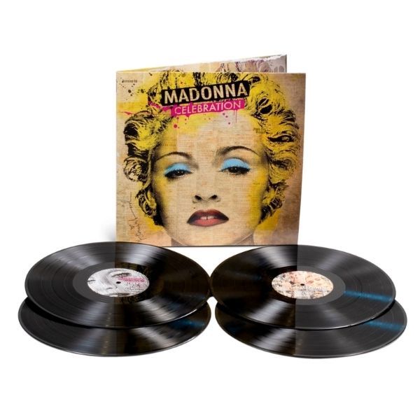 Madonna - Celebration (The Ultimate Hits Collection) 4LP Vinyl Records Madonna - Celebration (The Ultimate Hits Collection) 4LP Vinyl Records
