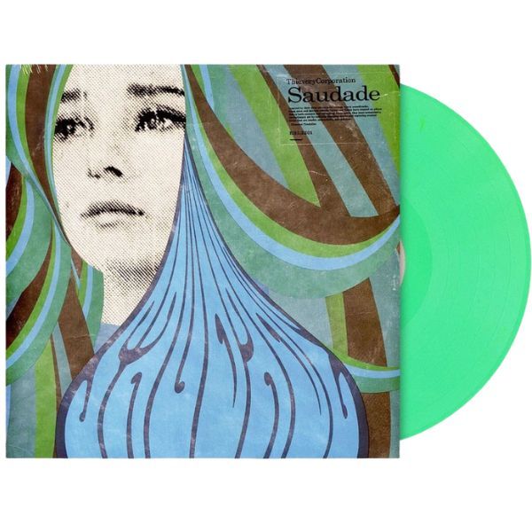 Thievery Corporation - Saudade 10th Anniversary Limited Edition Green LP Vinyl Record