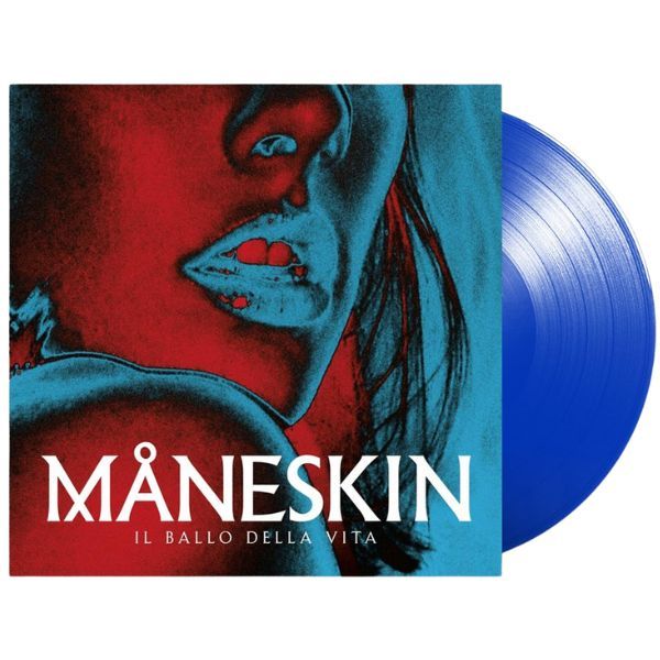 Maneskin - Il Ballo Della Vita LP Clear Blue Vinyl Record