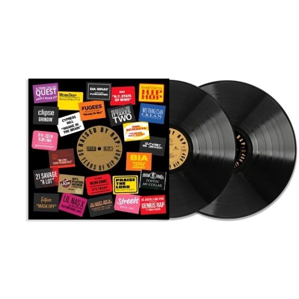 Various - Raised By Rap: 50 Years Of Hip Hop 2LP Vinyl Records
