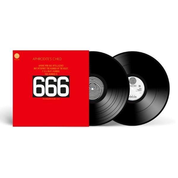 Aphrodite's Child - 666 (The Apocalypse Of John 13/18) 2LP Vinyl Records Aphrodite's Child - 666 (The Apocalypse Of John 13/18) 2LP Vinyl Records