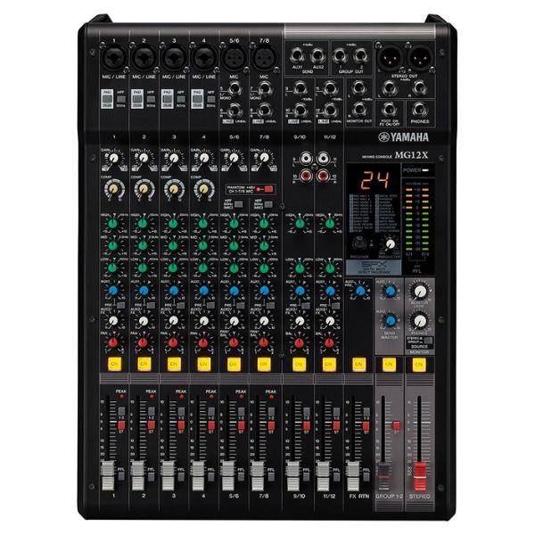 Yamaha MG12X PA 12-Channel Mixer