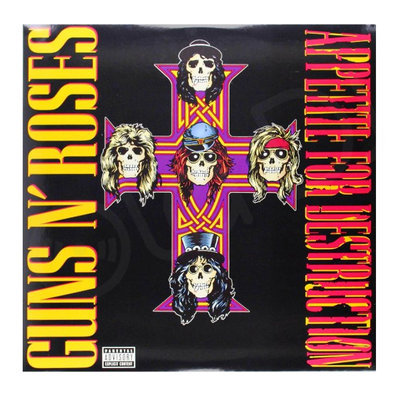 Guns N' Roses - Appetite For Destruction LP Vinyl Record