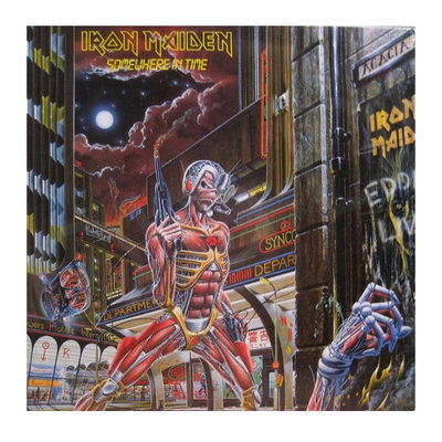 Iron Maiden - Somewhere In Time LP Vinyl Record
