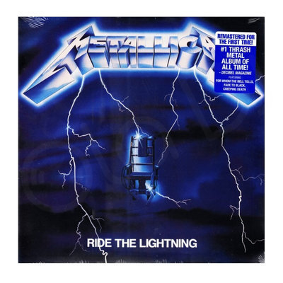 Metallica - Ride The Lightning LP Vinyl Record