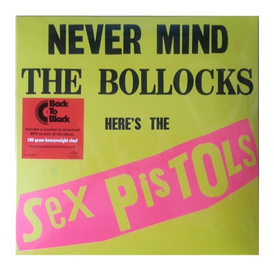 Sex Pistols - Never Mind The Bollocks, Here's The Sex Pistols LP Vinyl Record