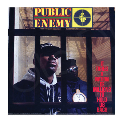 Public Enemy - It Takes A Nation Of Millions To Hold Us Back LP Vinyl Record