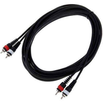 RCA-RCA Male Stereo Audio Cable 5m