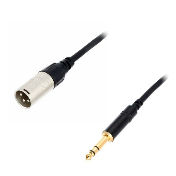 Cordial CFM 6 MV Balanced male Jack to male XLR 6m