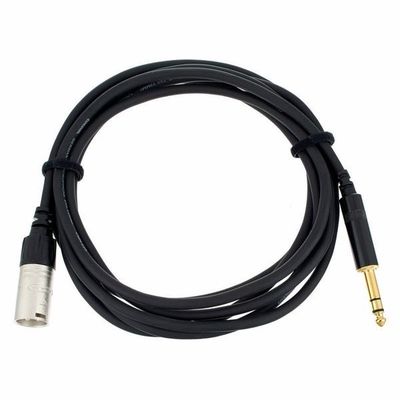 Cordial CFM 3 MV Balanced male Jack to male XLR 3m Cordial CFM 3 MV Balanced male Jack to male XLR 3m