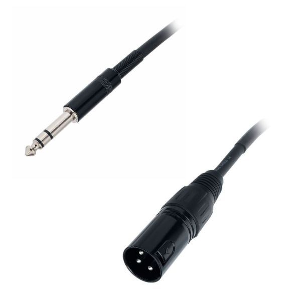 Cordial EM 1.5 MV XLR male to male Jack 1.5m