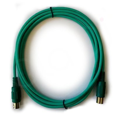 SK366-2-Green MIDI Cable 1.8m