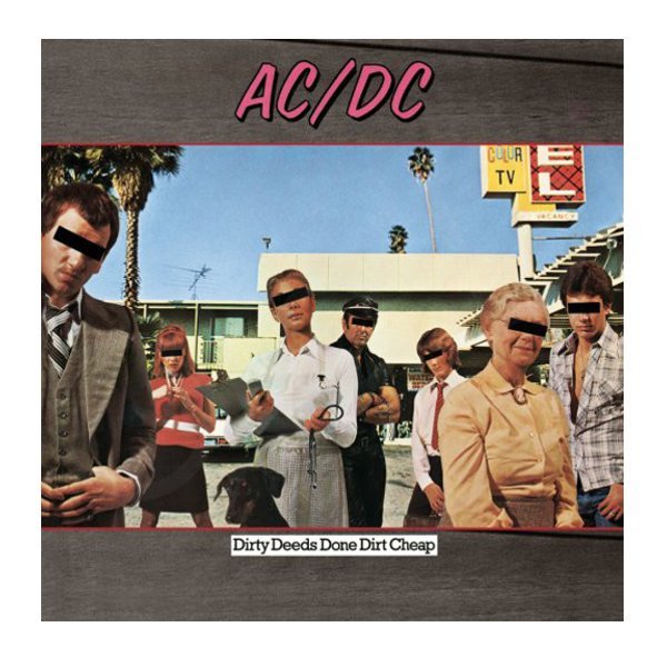 AC/DC - Dirty Deeds Done Dirt Cheap LP Vinyl Record AC/DC - Dirty Deeds Done Dirt Cheap LP Vinyl Record