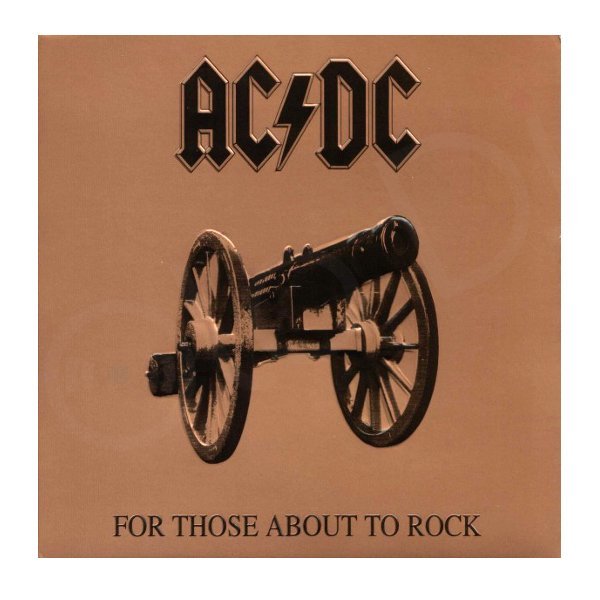 AC/DC - For Those About To Rock (We Salute You) LP Vinyl Record