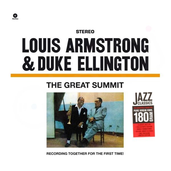 Louis Armstrong & Duke Ellington - The Great Summit LP Vinyl Record