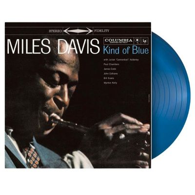 Miles Davis - Kind Of Blue (Blue Vinyl) LP Vinyl Record Miles Davis - Kind Of Blue (Blue Vinyl) LP Vinyl Record