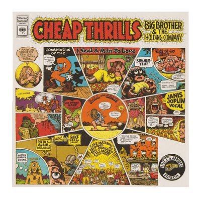 Big Brother & The Holding Company, Feat. Janis Joplin - Cheap Thrills LP Vinyl Record