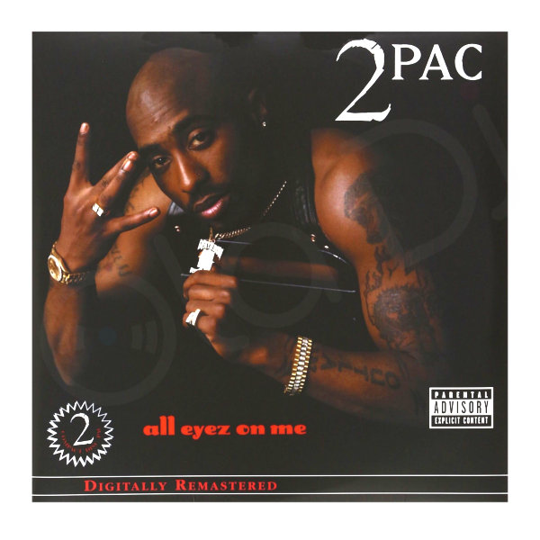 2Pac - All Eyez On Me 4LP Vinyl Records Cyprus