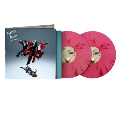 Maneskin - Rush! (Are U Coming?) (Pink & Red Splatter Vinyl) 2LP Vinyl Records