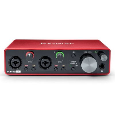 Focusrite Scarlett 2i2 3rd Gen 2-Channel Audio Interface with USB-C Connection Focusrite Scarlett 2i2 3rd Gen 2-Channel Audio Interface with USB-C Connection