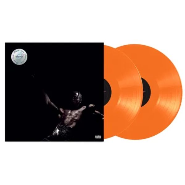 Travis Scott - Utopia Limited Edition (Orange Translucent) 2LP Vinyl Records