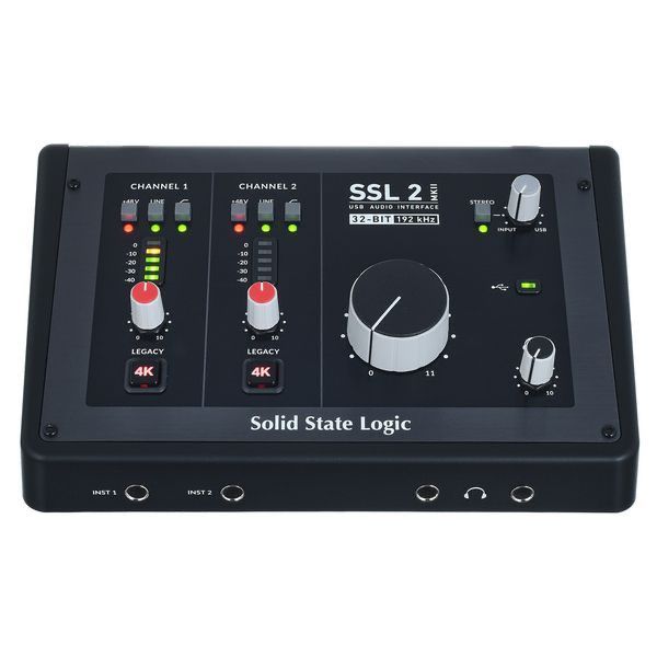 Solid State Logic SSL 2 MKII 2x2 USB-C Audio Interface