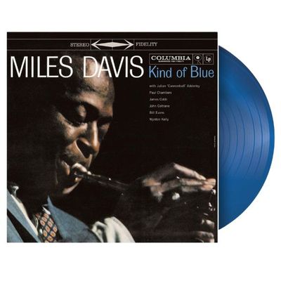 Miles Davis - Kind Of Blue (Blue Vinyl) LP Vinyl Record