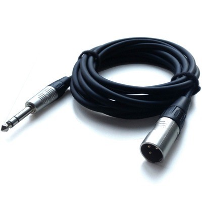 Adam Hall XLR male to 6.3 mm Jack stereo 10m Cable