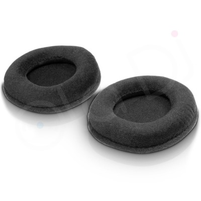 Black Velour Ear Pads For HDJ-X (9cm Diametre)
