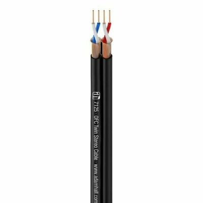 Adam Hall Twin Signal Balanced Stereo Cable 100m
