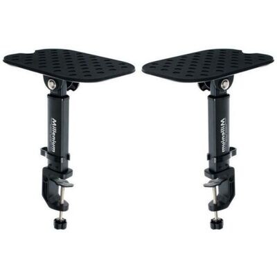 Desktop Studio Monitor Speaker Stand With Clamp (Pair) Desktop Studio Monitor Speaker Stand With Clamp (Pair)