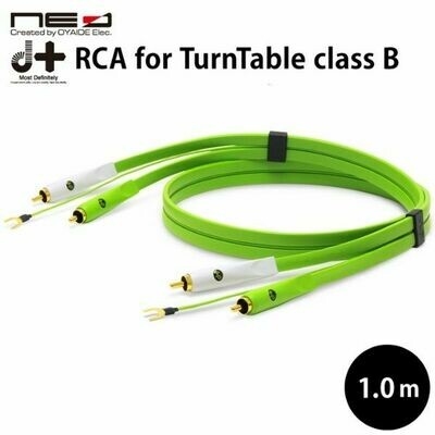 Oyaide Neo d+ RCA-RCA For Turntables Class B 1m