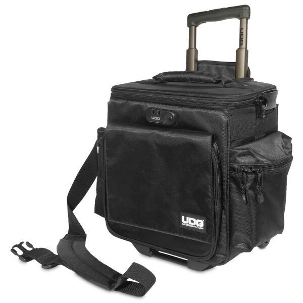UDG Ultimate SlingBag Trolley DeLuxe Black MK2 60 LP Vinyl Record Bag