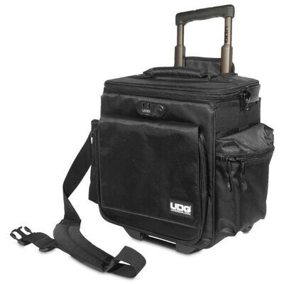 UDG Ultimate SlingBag Trolley DeLuxe Black MK2 60 LP Vinyl Record Bag