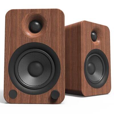 Kanto Audio YU4 4" Premium Powered Speakers Walnut (Pair)