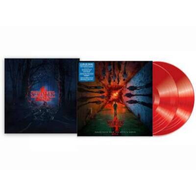 Stranger Things Vol.4 - OST Limited Edition (Red) 2LP Vinyl Records