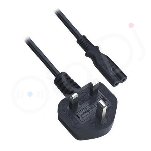 Power Cable C7 - UK Plug 1.8m