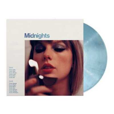 Taylor Swift - Midnights LP (Moonstone Blue) Vinyl Record