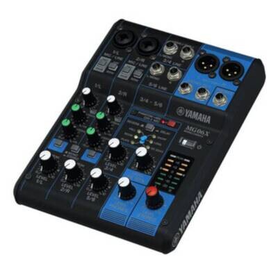 Yamaha MG06X PA 6-Channel Mixer With Effects