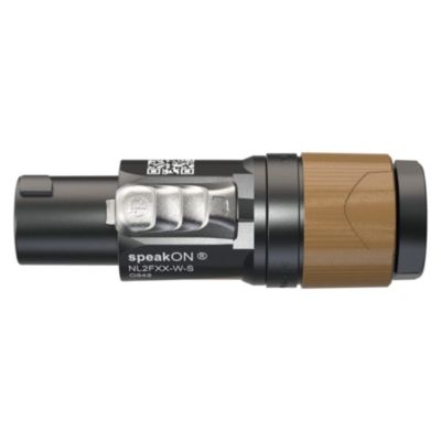 Neutrik NL2FXX-W-S Speakon Male
