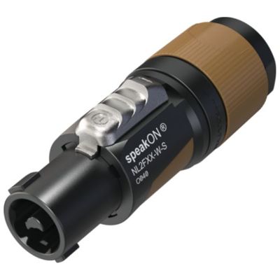 Neutrik NL2FXX-W-S Speakon Male