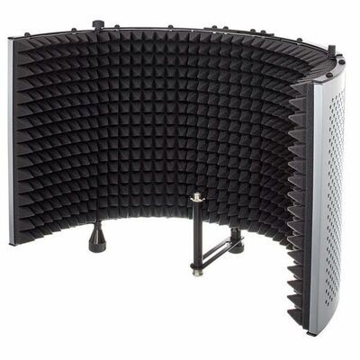 Mic Screen XL Studio Microphone Shield Booth Mic Screen XL Studio Microphone Shield Booth