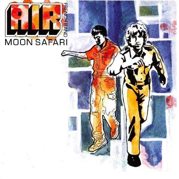 AIR French Band - Moon Safari LP Vinyl Record AIR French Band - Moon Safari LP Vinyl Record