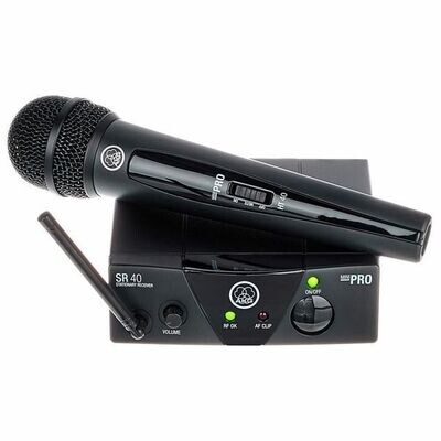 AKG WMS 40 Mini Vocal ISM2 Wireless Microphone System AKG WMS 40 Mini Vocal ISM2 Wireless Microphone System