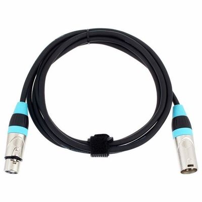 TPM 2.0 CC XLR Male to XLR Female Microphone Cable Blue 2m